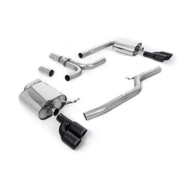 MILLTEK SSXAU663 Cat-back Twin 80mm GT AUDI A5 Cabriolet 3.0 TDi (DPF) quattro