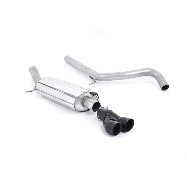 MILLTEK SSXAU457 Cat-back Twin 80mm GT80 AUDI A1 1.4 TFSI S line 122PS