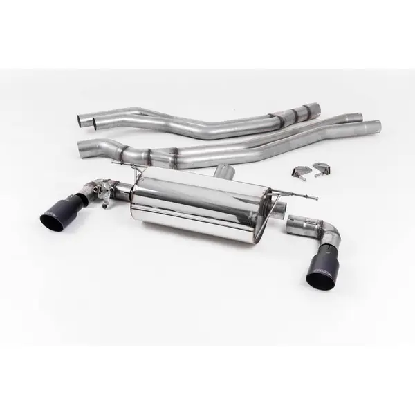 MILLTEK SSXBM1047 Cat-back Twin 90mm GT90 BMW 1 Series M140i 3&5 Door