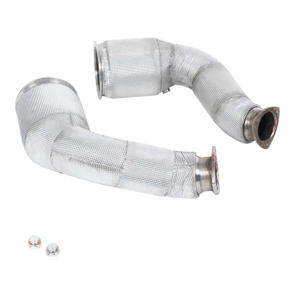 MILLTEK SSXLM108 Catted Downpipe, 3" for LAMBORGHINI Urus 4.0L 2018-
