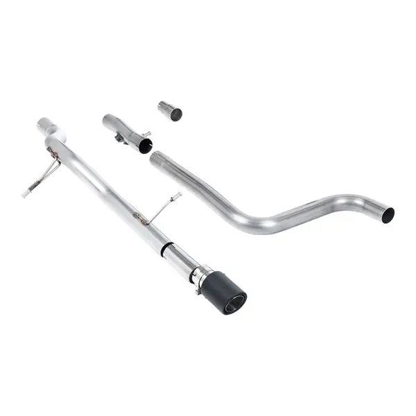 MILLTEK SSXFD395 Filter-Back Exhaust, 2.37" (Carbon JET-90 Trim) for FORD Fiesta ST-Line 155ps Hybrid OPF/GPF 2020-