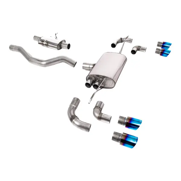 MILLTEK SSXLR143 Filter-Back Exhaust, 3" (Burnt Titanium GT-90 Trims) for LAND ROVER Defender 90 P300 / P400e 2020-