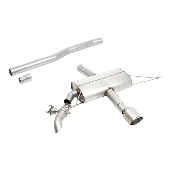 MILLTEK SSXM512 Filter-Back Exhaust, 3'' (Brushed Titanium Tip) for MINI JCW (F66) OPF/GPF 2024-