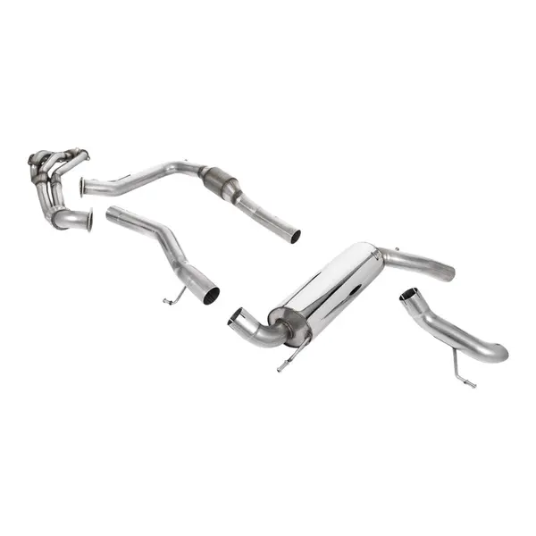 MILLTEK SSXHO267 Full Race Exhaust, 3" (Downturn Trim) for HONDA Civic Type R (FN2) 2007-2012