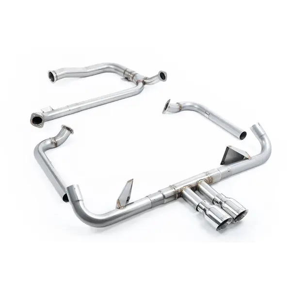MILLTEK SSXPO144 Full System (including Cat Replacement Pipe) Dual GT100 PORSCHE Cayman 718 GTS 2.5T 2016 - 2020