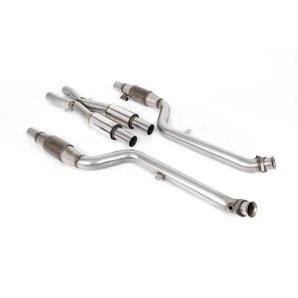 MILLTEK SSXBM1038 Hi-Flow Sports Cat and Downpipe BMW 3 Series E90 M3 4.0 V8 Saloon/Sedan