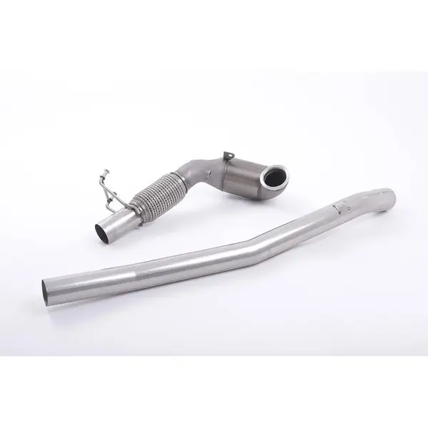 MILLTEK SSXAU583 Large Bore Downpipe and Hi-Flow Sports Cat AUDI TT Mk3 TTS 2.0TFSI Quattro