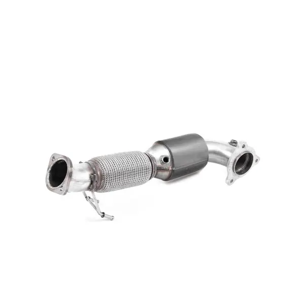 MILLTEK SSXFD336 Large Bore Downpipe and Hi-Flow Sports Cat FORD Focus Mk4 ST 2.3-litre EcoBoost Estate/Wagon (OPF/GPF)