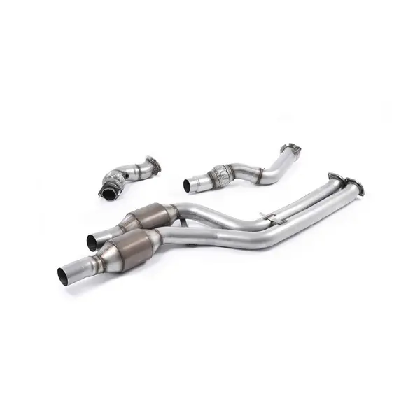 MILLTEK SSXBM1030 Large Bore Downpipes and Hi-Flow Sports Cats BMW 3 Series F80 M3 Saloon
