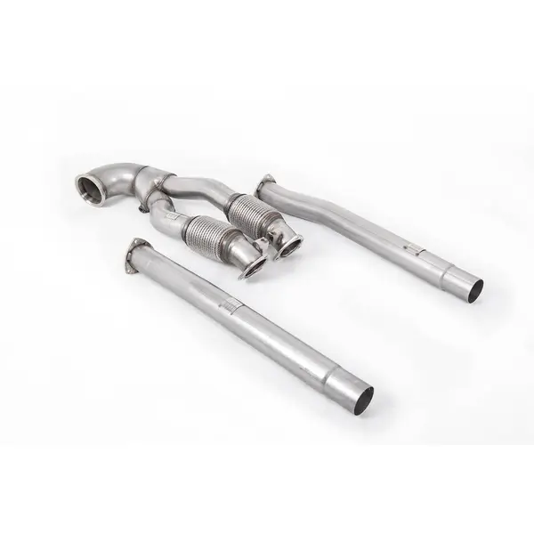 MILLTEK SSXAU888 Large-bore Downpipe and De-cat AUDI RS3 Saloon/Sedan 400PS (8V MQB) - Non-OPF/GPF Models