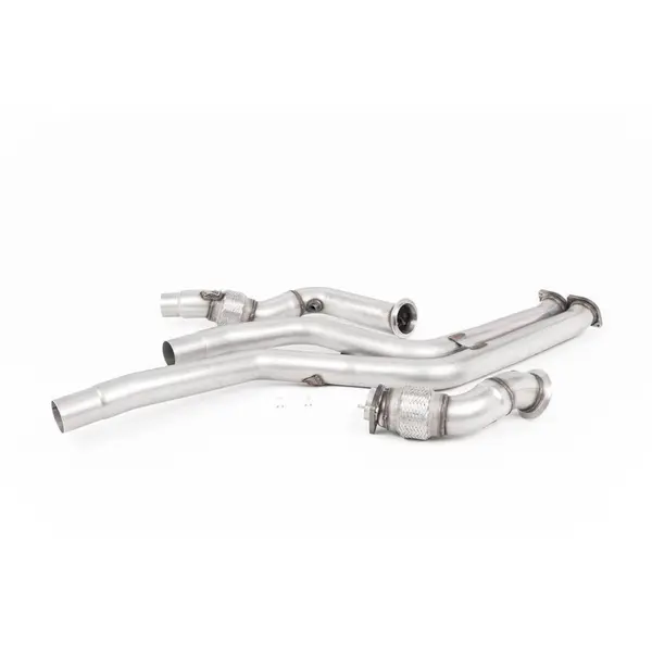 MILLTEK SSXBM1094 Large-bore Downpipes and Cat Bypass Pipes BMW M2 Competition Coupé (F87) GPF/OPF