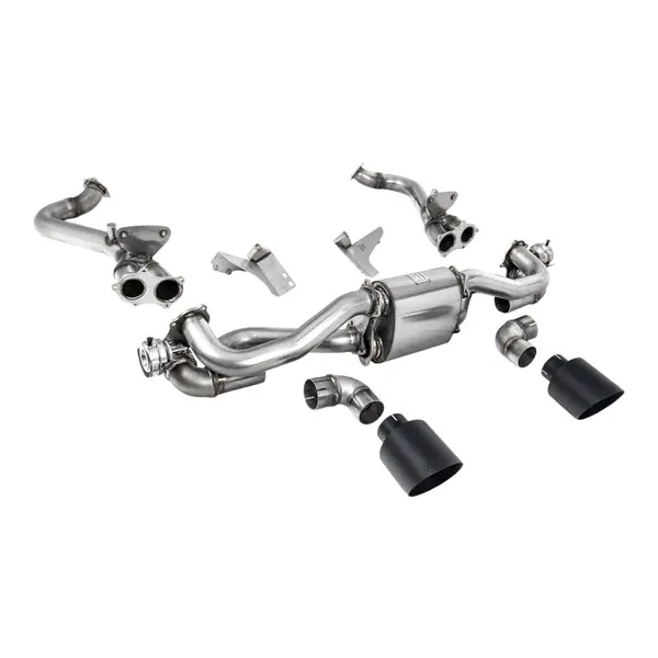 MILLTEK SSXPO163 OPF/GPF Bypass System, 2.37" (Cerakote Black GT-115 Trims) for PORSCHE 718 Boxster GTS / Cayman GT4 2020-