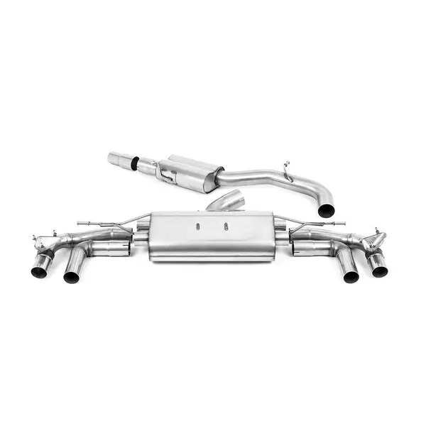 MILLTEK SSXAU916 Particulate Filter-back AUDI S3 2.0TFSI Quattro Sportback 310PS 8Y (OPF/GPF) 2020 - 2022