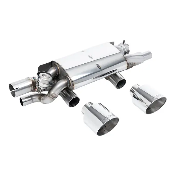MILLTEK SSXPO198 Rear Silencer, 2.5" (Polished GT-115 Tips) for PORSCHE 911 T / S / GTS (991.2) 2015-2019