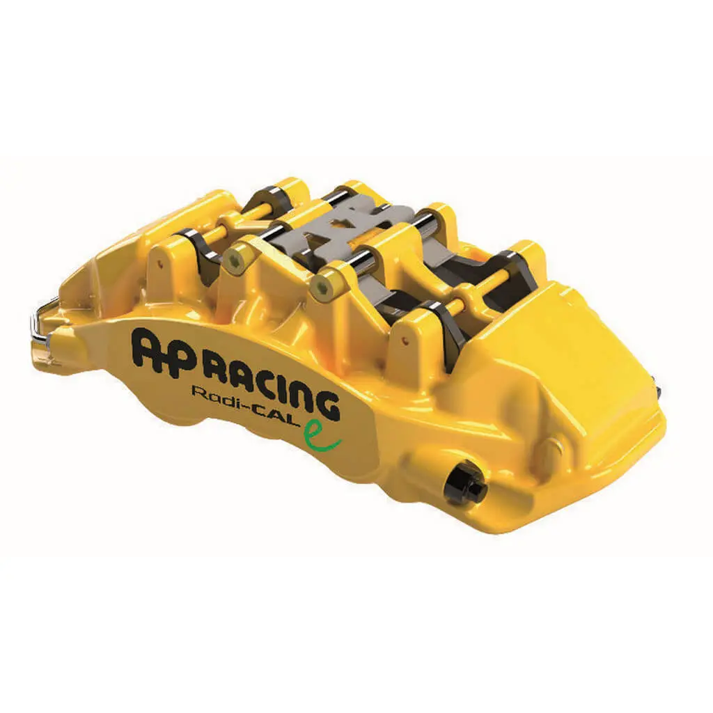 AP RACING CP9361-3AY31 Left Brake Caliper WR2 Radi-CAL E, 6 Piston (LHT), Yellow