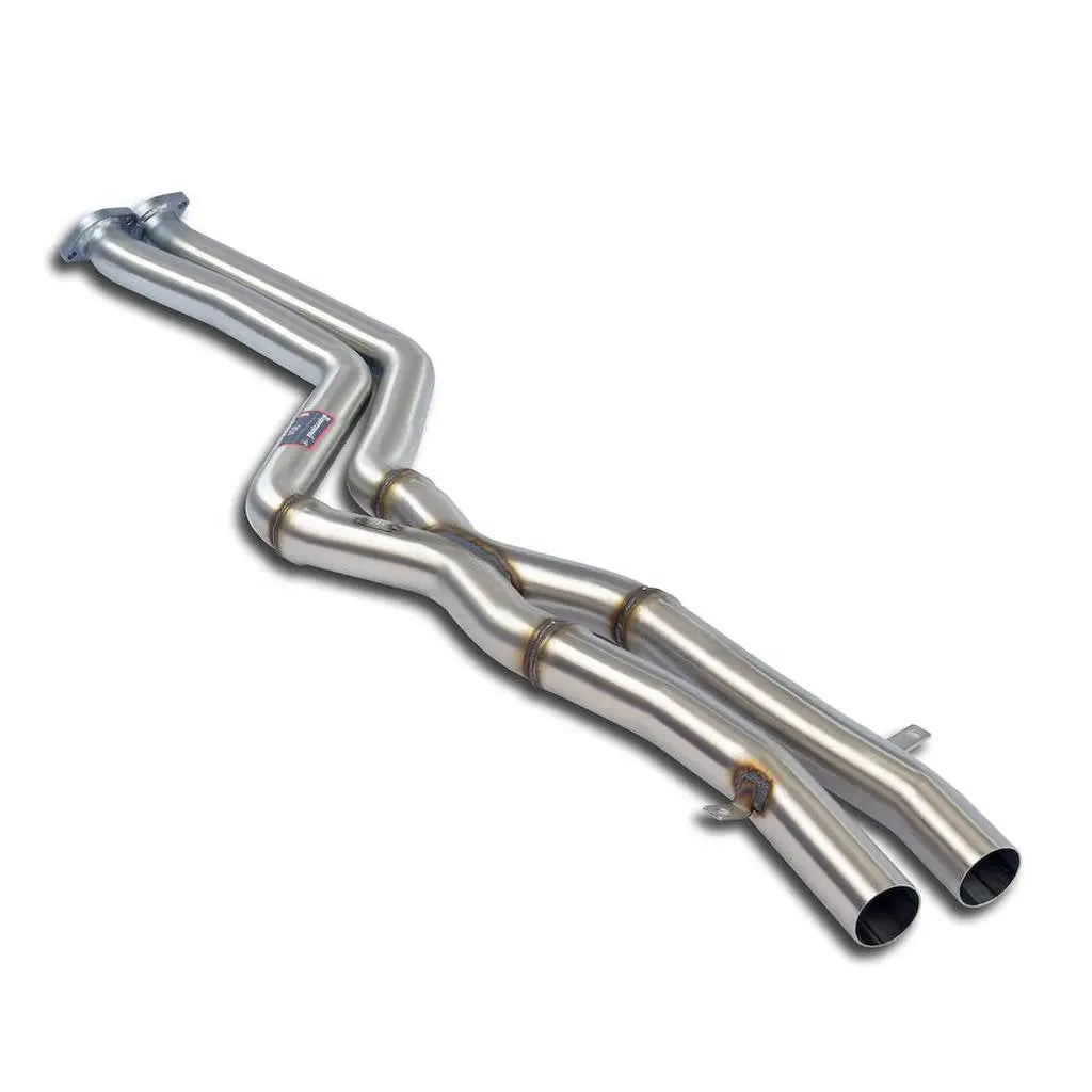 SUPERSPRINT 787412 Catless (de-cat) front pipes for BMW E46 330i