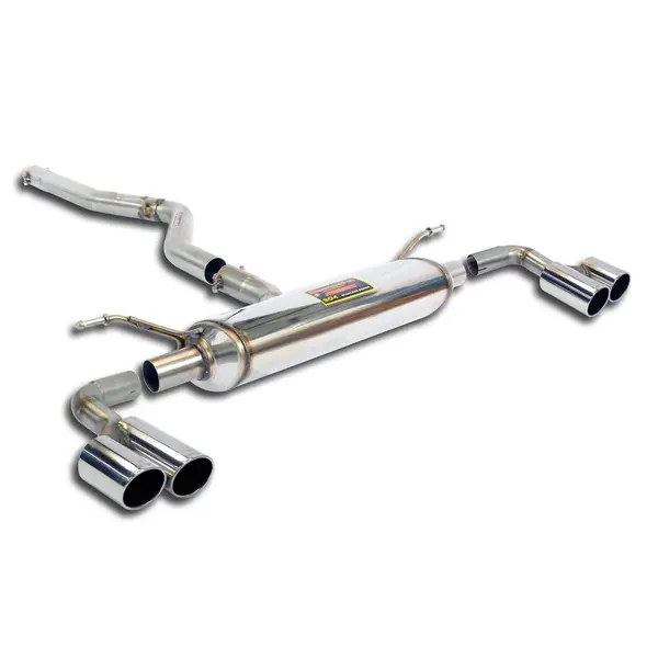 SUPERSPRINT 987606 Connecting pipe + rear exhaust Right OO80 - Left OO80 BMW F20/F21 -> 2015