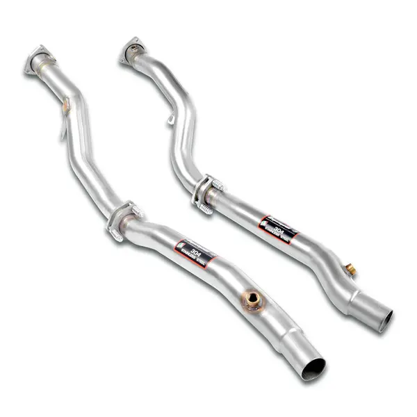 SUPERSPRINT 762911 Downpipe kit Right + Left - (Replaces catalytic converter) AUDI A6 C5 Typ 4B ALLR