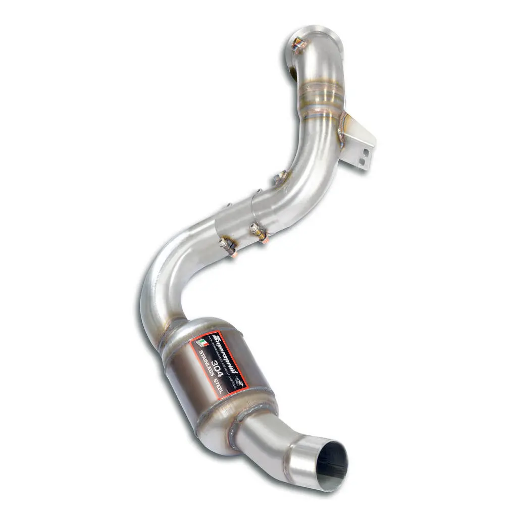 SUPERSPRINT 724681 Downpipe Left with Metallic Catalytic Converter for MERCEDES C217