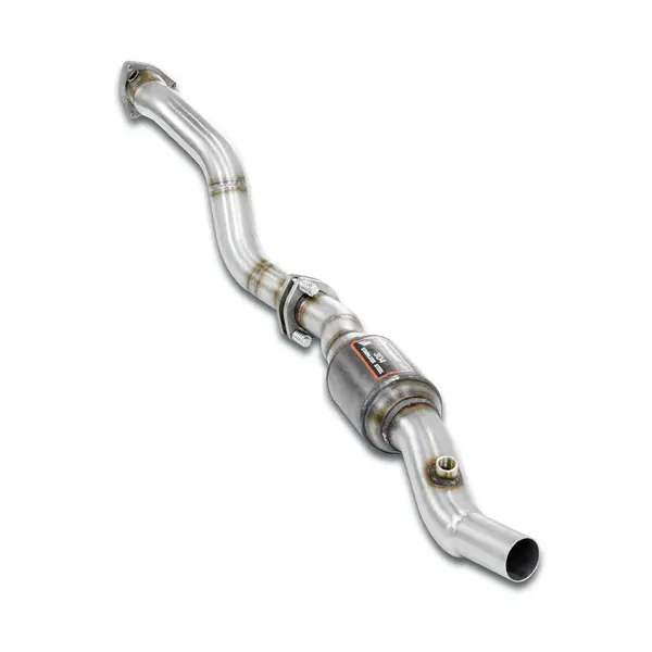 SUPERSPRINT 762021 Downpipe Right with Metallic Catalytic Converter for AUDI A6