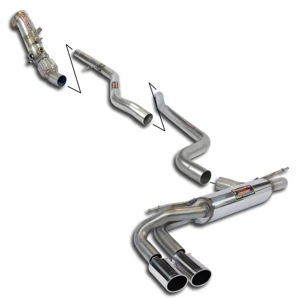 SUPERSPRINT 987340 Exhaust System for BMW 1 Series