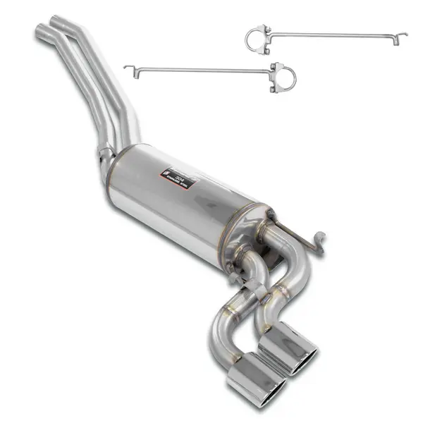 SUPERSPRINT 840327 Exhaust System for MERCEDES W126 SE (Sedan)