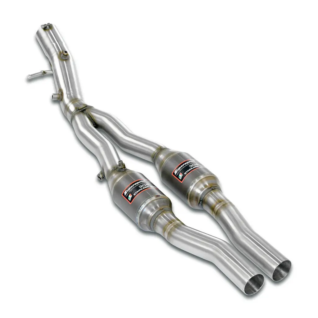 SUPERSPRINT 778132 Front Pipes Kit with Catalytic for AUDI SQ2