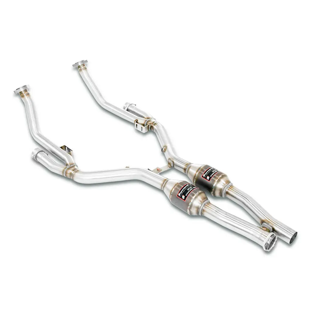 SUPERSPRINT 173132 Intermediate Pipes With Metallic Catalytic for MERCEDES W140 SE /