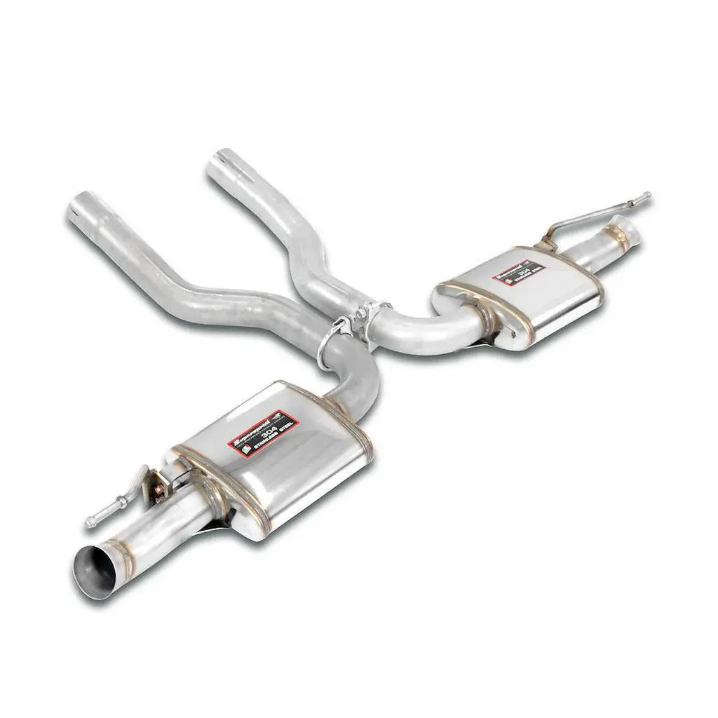 SUPERSPRINT 245106 Rear exhaust Right + Left "Racing" PORSCHE CAYENNE