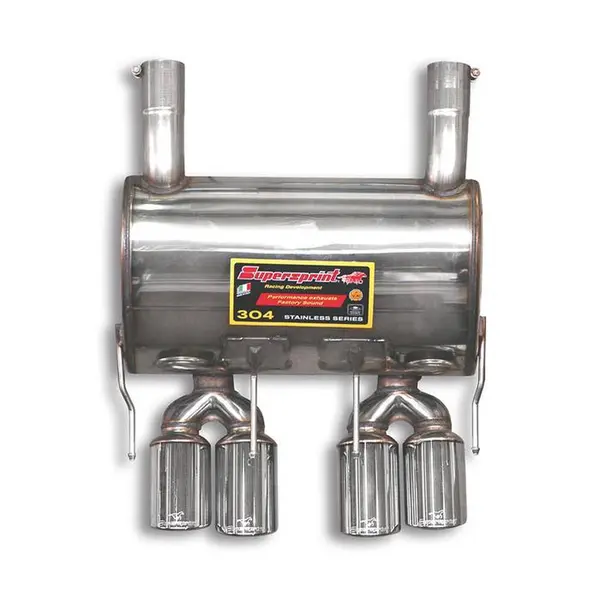 SUPERSPRINT 530624 Rear exhaust Right OO 100 - Left OO 100. CORVETTE