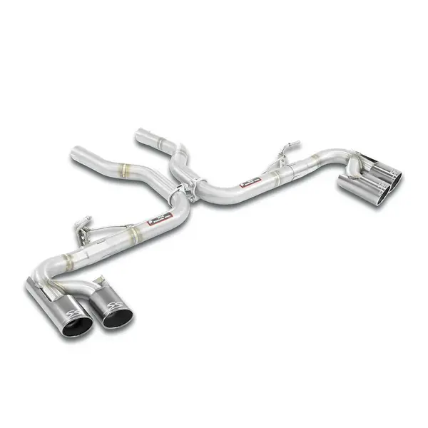 SUPERSPRINT 245856 Rear Pipe (Muffler Delete) for PORSCHE Cayenne