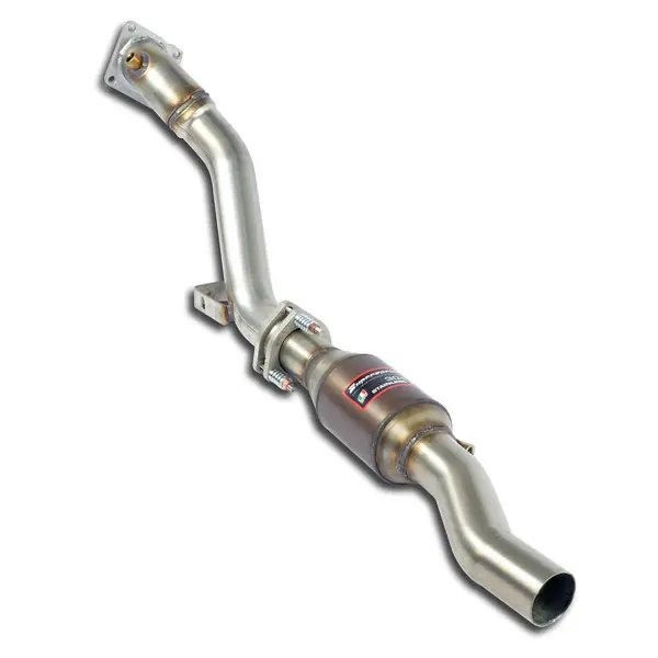 SUPERSPRINT 763321 Right pipe Kit for turbo charger with Metallic catalytic converter AUDI A4 B5 RS4