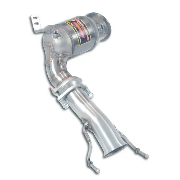 SUPERSPRINT 832721 Turbo Downpipe Kit and Metallic Catalytic Converter for BMW 1 Series