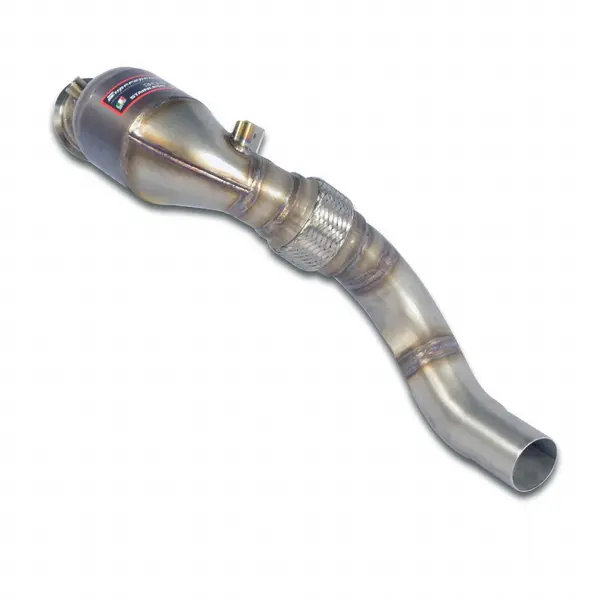 SUPERSPRINT 989721 Turbo Downpipe Kit and Metallic Catalytic Converter for BMW 5 Series