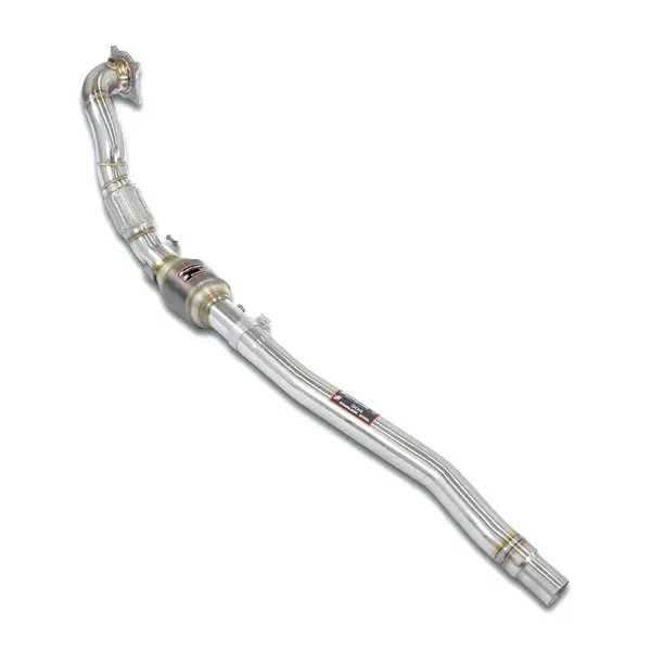 SUPERSPRINT 888821 Turbo downpipe kit with Metallic catalytic converter 200 CPSI EURO 5 AUDI Q3