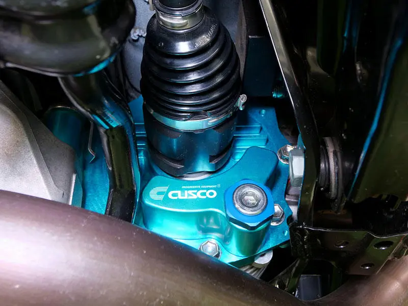 CUSCO 1C7 008 AL Differential cover (blue) for TOYOTA GR Yaris