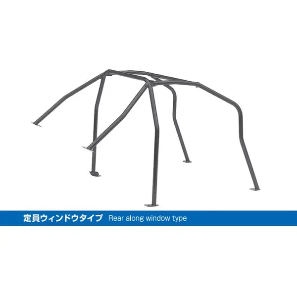 CUSCO 230 270 AS20 Roll cage SAFETY 21 along window (4 point, 4/5 passenger) for NISSAN Skyline GT-R