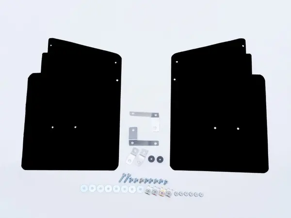 CUSCO 1C4 851 RB Mud Flaps Rear (black) for TOYOTA RAV4 (MXAA52/MXAA54) 2019-