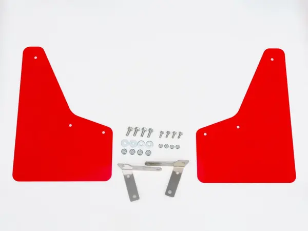 CUSCO 1C9 851 RR Mud Flaps Rear (red) for TOYOTA Yaris Cross 2020-