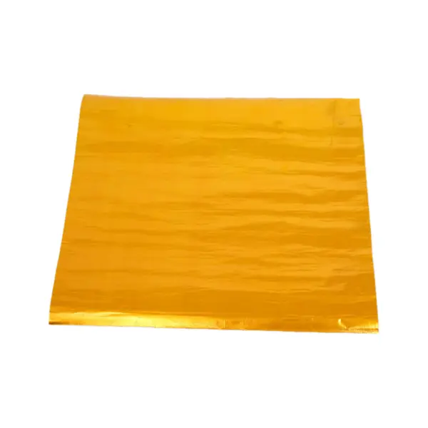 DO88 VS-M-50x50 Heat insulating mat adhesive gold 50x50cm