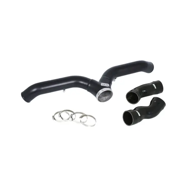 DO88 TR-140SV-OEM Porsche 997.1 Turbo Y-Pipe, Black for OEM IC