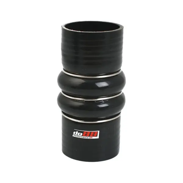 DO88 SDH63 Silicone Hose Black 2-Humps 2,5''