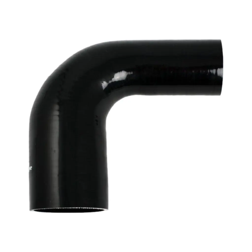 DO88 SBR90G60-83 Silicone Hose Black 90 degree 2,375 - 3,25''