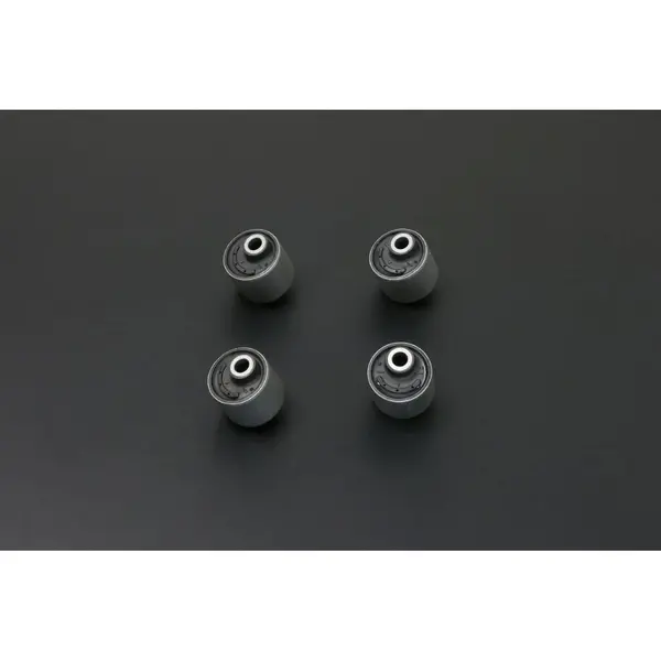 HARDRACE Q0878 Front RADIUS Arm AXLE SIDE Bushing - OFFSET (Harden Rubber) - 4PCS / SET for SUZUKI JIMNY'98-18 / 18-