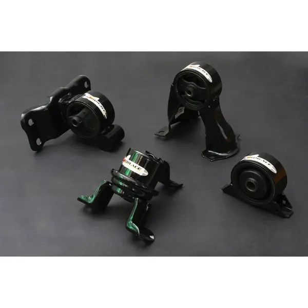 HARDRACE 6236 MT REINFORCED ENGINE MOUNT 4PC MITSUBISHI LANCER/MIRAGE 01-05 MT