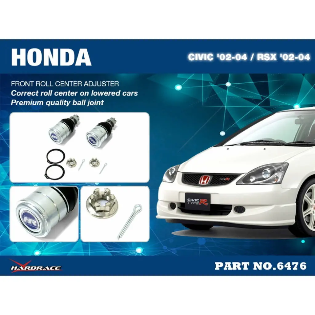 HARDRACE 6476 RC BALL JOINT HONDA CIVIC