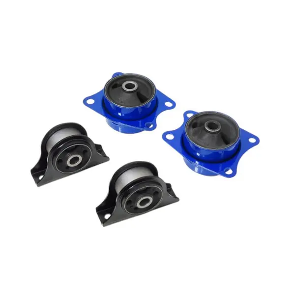 HARDRACE Q1630 Rear and Front Rear Differential Mounts (Harden Rubber), 4pcs for HONDA S2000