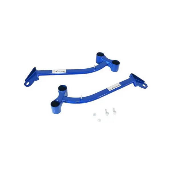 HARDRACE Q0942 Rear Lower Front Chassis Brace, 2pcs for TOYOTA GR Yaris 2020-