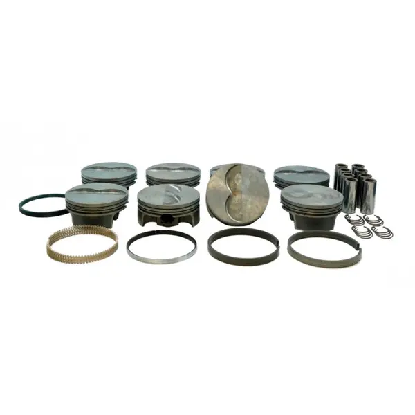MAHLE 929962350T Piston Kit Flat Top (Piston Kit Flat Top (535cid 4.350 x 1.350CH, 4.500stroke, 7.100rod, 0.990pin, -8.1cc, 500g, 12.2CR, 4032) for MOPAR Big Block