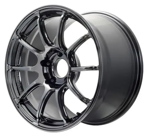 ADVAN YAZ8K25EHB Wheel V1895 RZII 18X10.0 ET25 5-114.3 RACING HYPER BLACK & RING